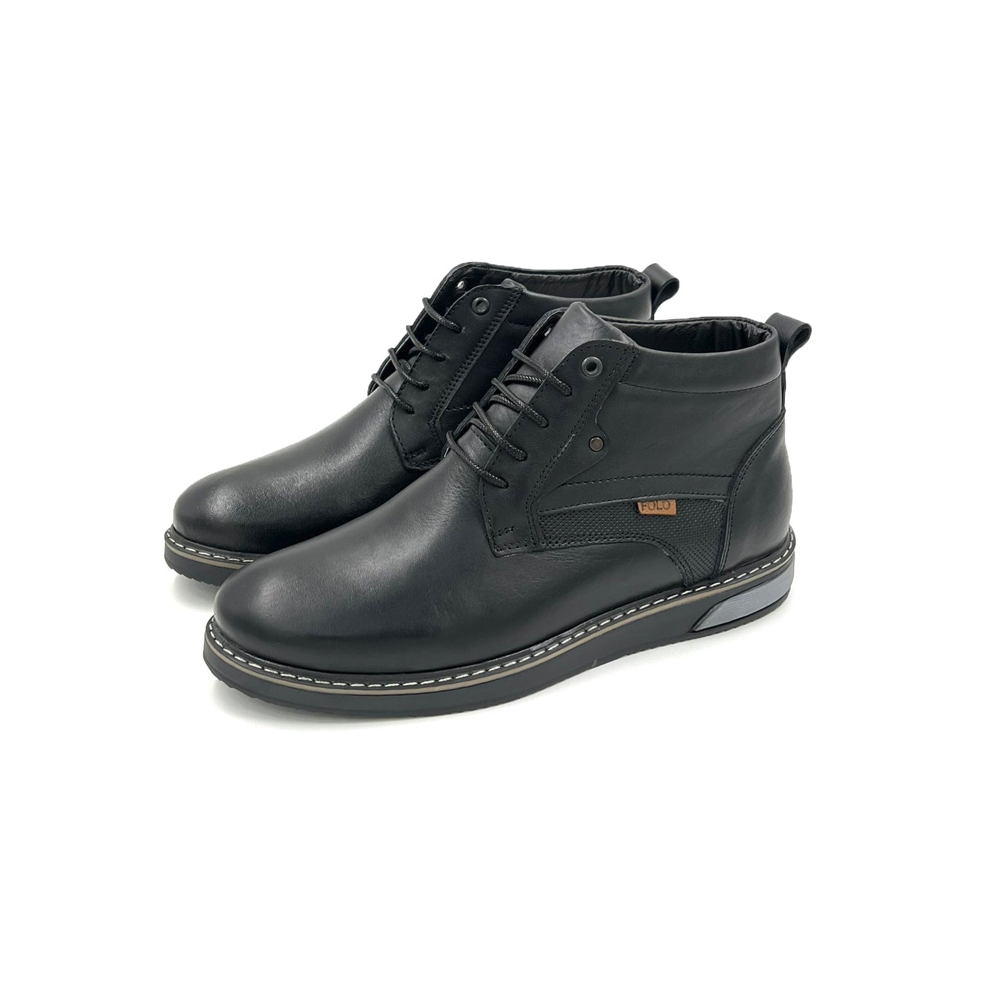 Folo - Bootine en cuir Noir - 460N