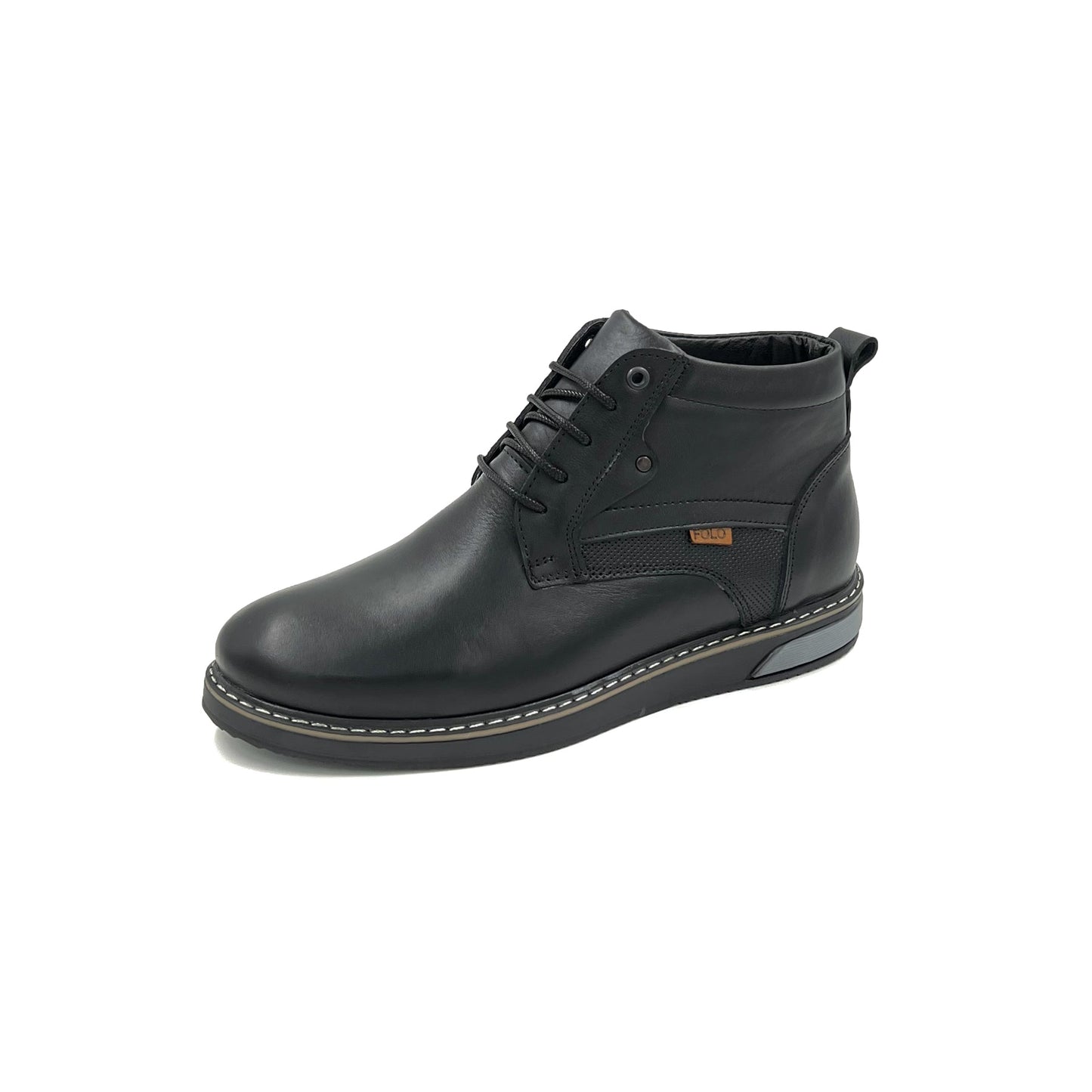 Folo - Bootine en cuir Noir - 460N