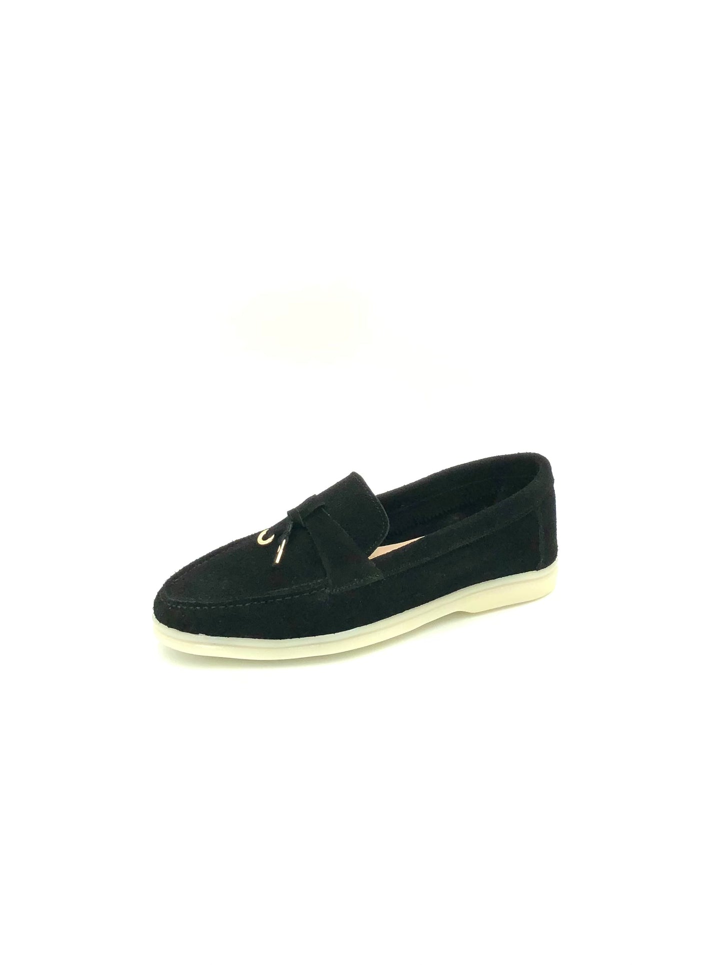 FOLO - Mocassin cuir en Noir